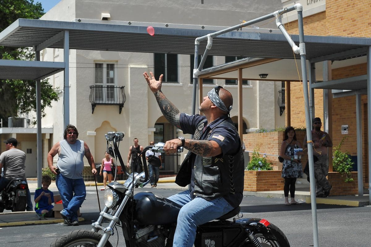 Biker Games Saturday Leesburg Bikefest 2025